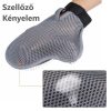 Kisállat szőreltávólítós simogató&mosó kesztyű