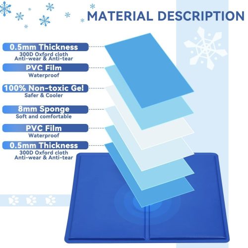 Kisállat hűsítő szőnyeg ,matrac - XL