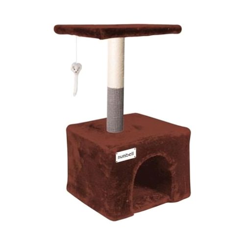 Nunbell plüss macska kaparóbútor búvókával
