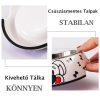 Kisállat mintás kivehető tál-közepes ,(Melamin anyagú) - állatos minta
