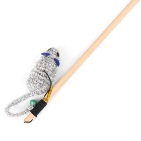 Macska játszó bot -Csillogó egérrel