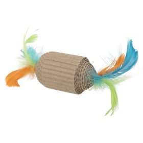 Tollas karton játék macskáknak - henger