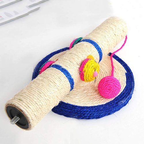 Nunbell szizál macska kaparófa-egér dísz fejekkel