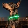 LED vágható világítós nyakörv- 56cm - Zöld