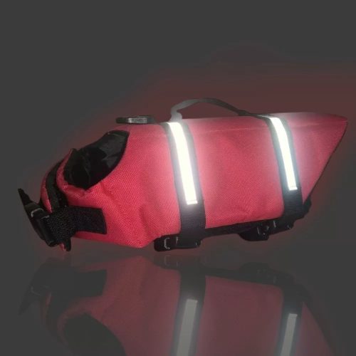 Prémium kisállat mentő& úszómellény -Bordó - M