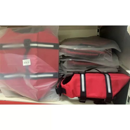 Prémium kisállat mentő& úszómellény -Bordó - M