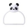 Aranyos panda fürdőszobai törölközőtartó