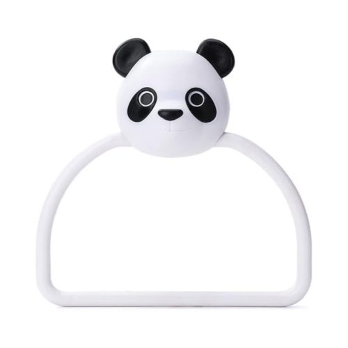 Aranyos panda fürdőszobai törölközőtartó