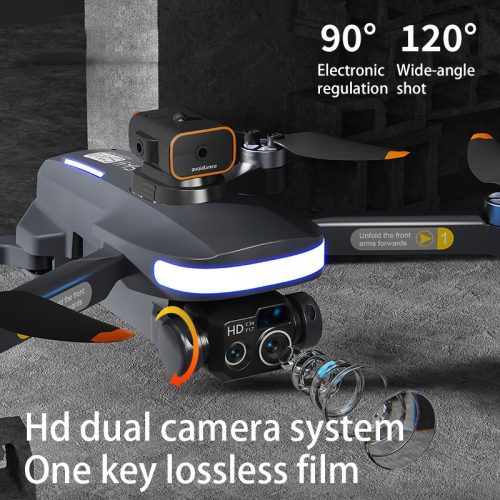 4k Pro Mini RC drón dual kamerával és akadálykerüléssel