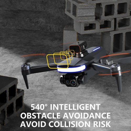 4k Pro Mini RC drón dual kamerával és akadálykerüléssel