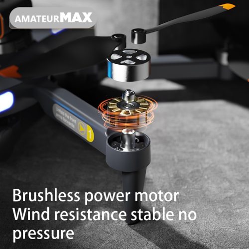 4k Pro Mini RC drón dual kamerával és akadálykerüléssel