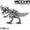 Mechanikus T-Rex dinoszaurusz építőkocka - 1766db