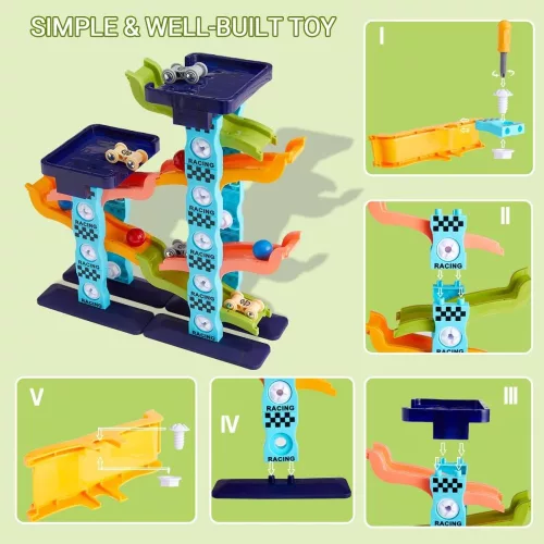 DIY Paradise golyópálya építőjáték – 76db