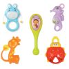 5 db-os baba csörgő játékszett