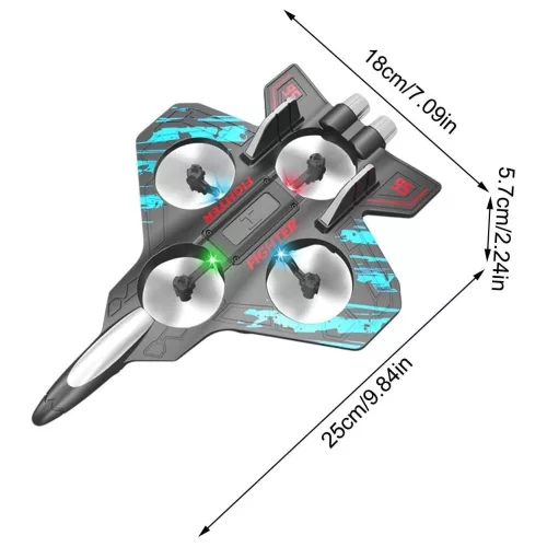 Star Fighter távirányítós űrhajó játék LED világítással