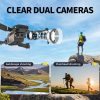 E88 Optikai Áramlású HD Drón – kettős kamera, 360° élmény