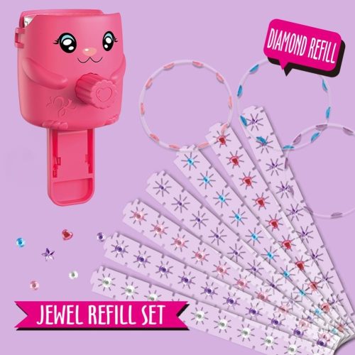 Shining Diamond – Hajékszer díszítő készlet kislányoknak,240db