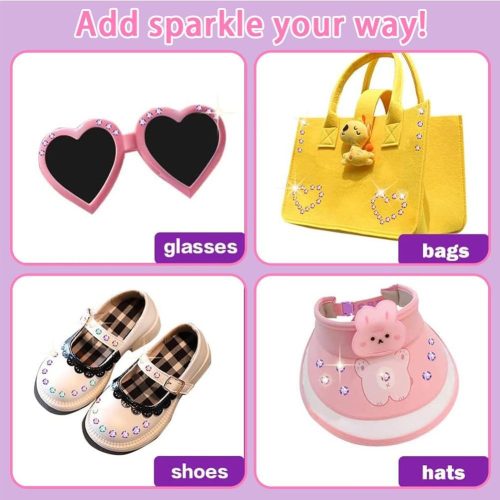 Shining Diamond – Hajékszer díszítő készlet kislányoknak,240db