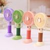 Hordozható mini kézi,asztali ventilátor telefontartóval