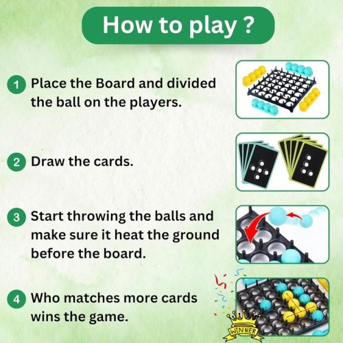 Bounce Balls - ugráló labda társasjáték gyerekeknek