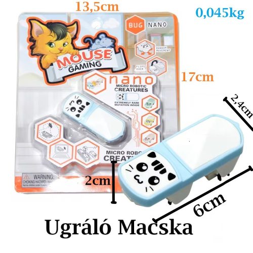 Mikro robotikus futó cica játék - Macska