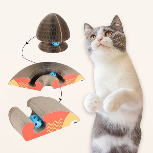 Magic organ macska kaparó játék -halacska