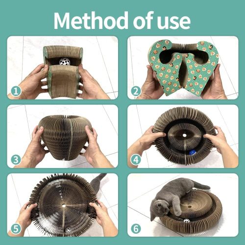 Magic organ macska kaparó játék -kesztyű