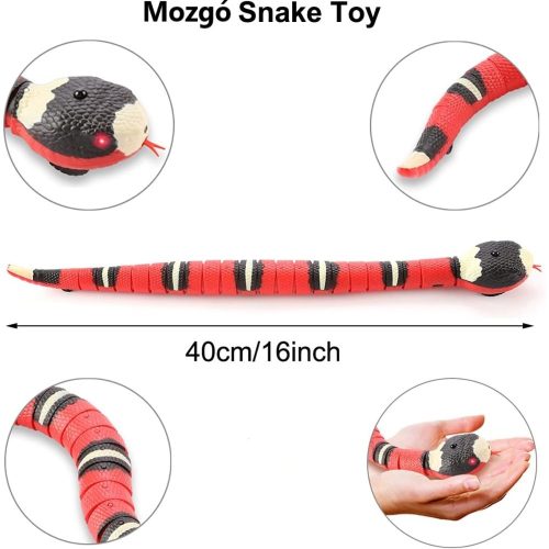 Kisállat interaktív elektromos játék kígyó,usb-s