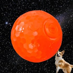   Interaktív játék golyó kedvenceknek -Égbolt minta - Narancs
