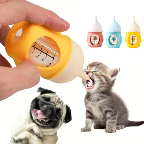  Innovatív szivárgásgátló cumisüveg kisállatoknak-20ml