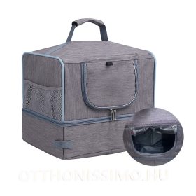   Multifunkciós hordozó  és összecsukható almotálca 2 az 1-ben