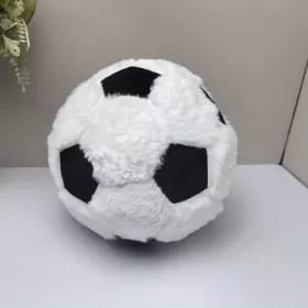 Nagy valósághű futballlabda plüss játék-24cm