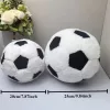 Nagy valósághű futballlabda plüss játék-24cm