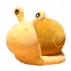 Cuki Plüss Csiga – 18 cm, Sárga