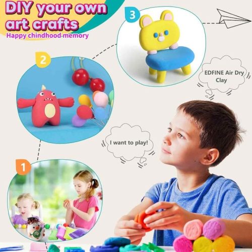 Levegőn Száradó Intelligens Gyurma-24 színben