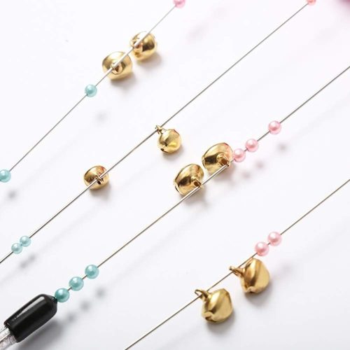 Macska csörgős játékpálca -Plüss gombóc