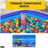 Tengeri Mintás Felfújható Családi Medence – 210x135x65cm