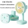 Hordozható asztali elektromos ventilátor-30cm