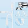 Gyors hálózati töltő 2 x USB porttal + Lightning kábel 3A