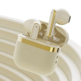   Q52 TWS Bluetooth Fülhallgató Érintésvezérléssel-Műbőr Textúra 