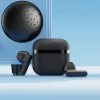 Q52 TWS Bluetooth Fülhallgató Érintésvezérléssel-Műbőr Textúra 