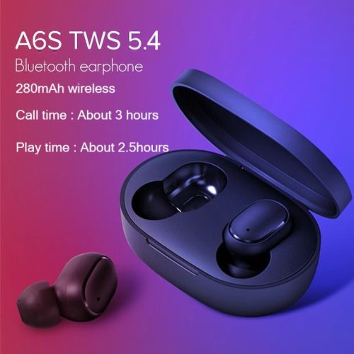 A6S MiPods TWS Bluetooth Fülhallgató