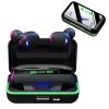 E10 MiPods ,Bluetooth Gamer Fülhallgató LCD kijelzővel -2000mAh Vésztöltő