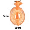 Felfújható gyerek úszógumi szarvas formával-70cm