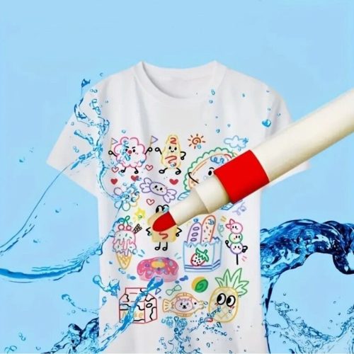 Akril festék filctoll készlet hordozható tárolóban-48db