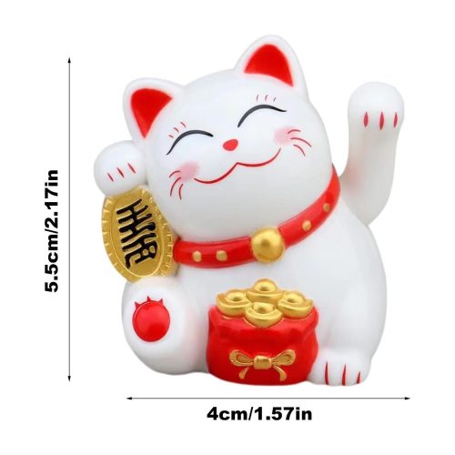 Maneki Neko napelemes szerencsehozó macska