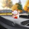 Maneki Neko napelemes szerencsehozó macska