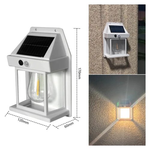 Solar Mozgásérzékelő Napelemes Kültéri Lámpa-DK-888