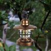 Vintage mini kemping lámpa-12cm