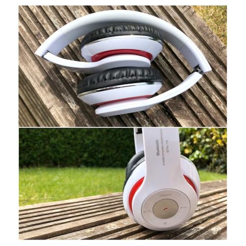 STN16 Vezeték Nélküli Bluetooth Fejhallgató – Fehér